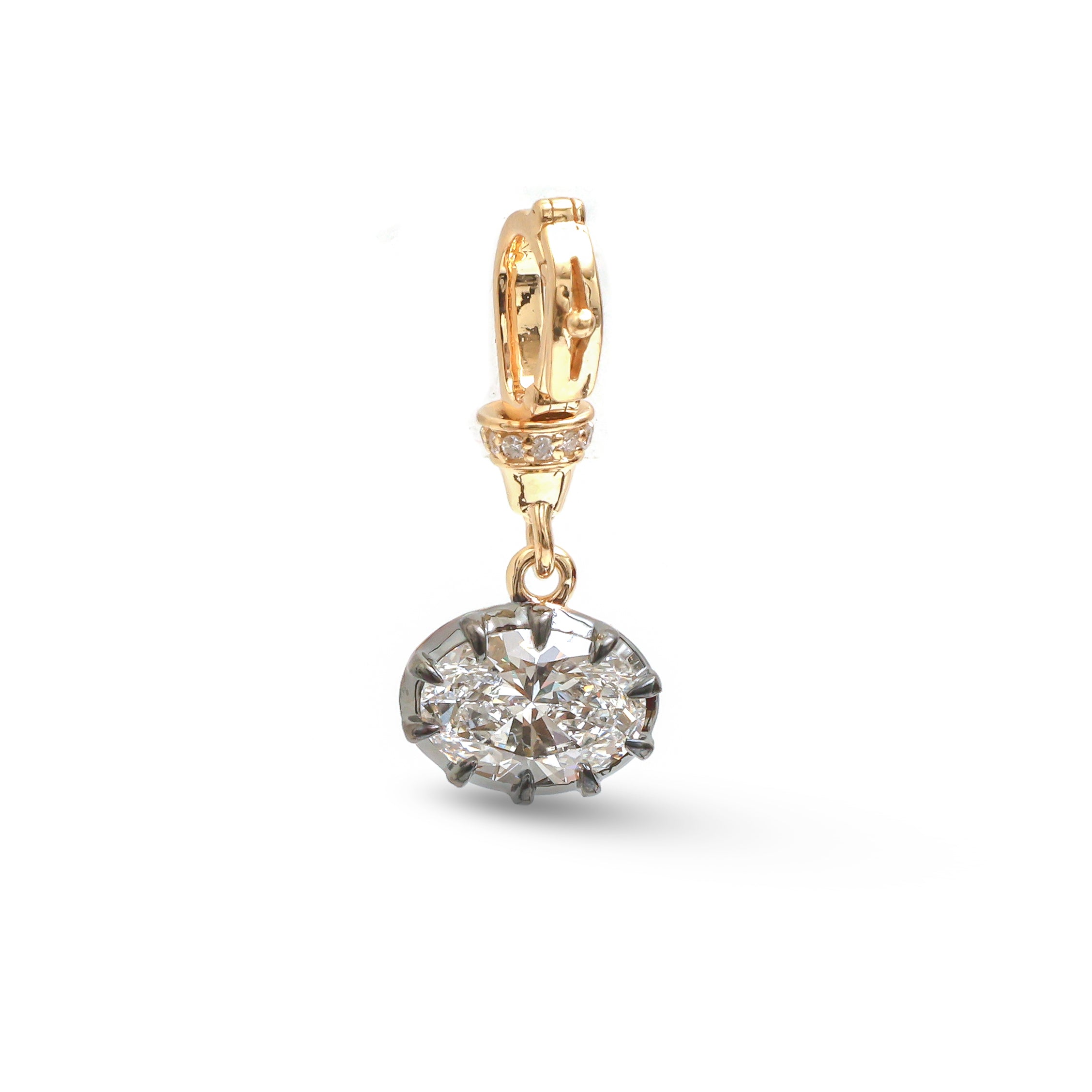 JPPD-1011/10401 Lab Grown Diamond Pendant | 14K