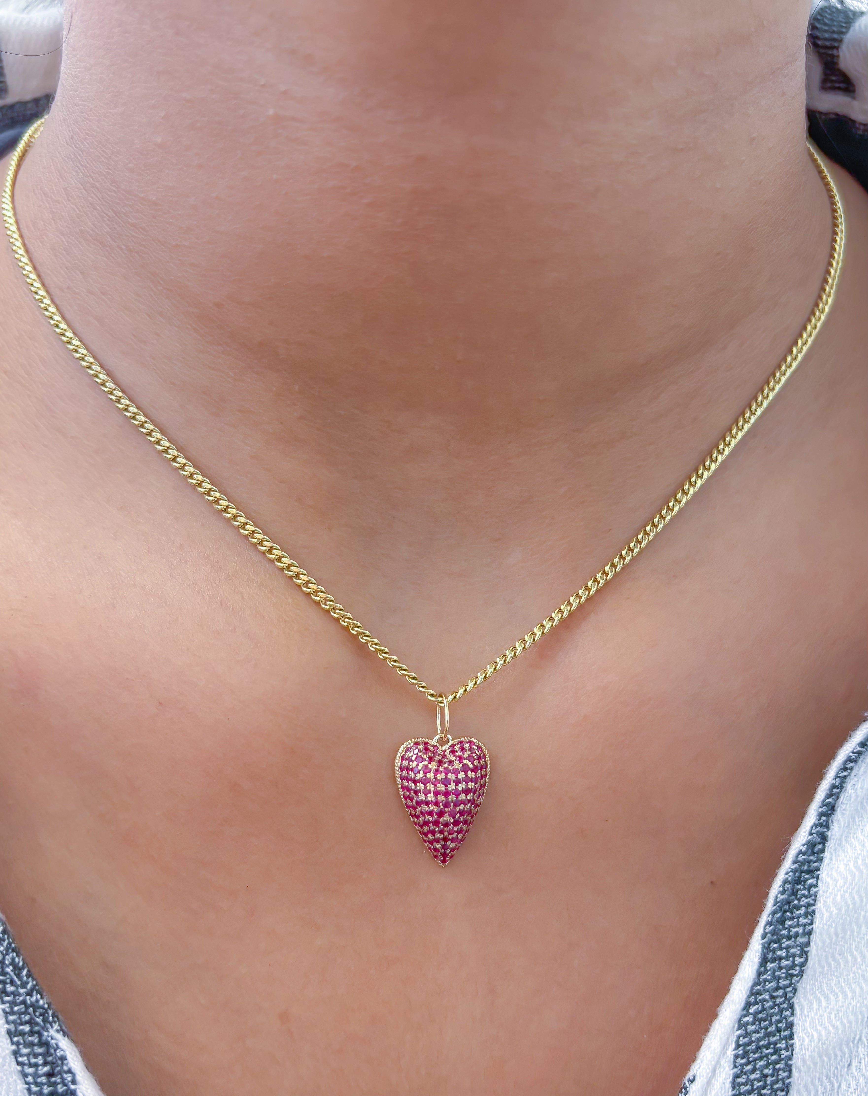 JPPD-1016/10481 Ruby Pendant | 14K