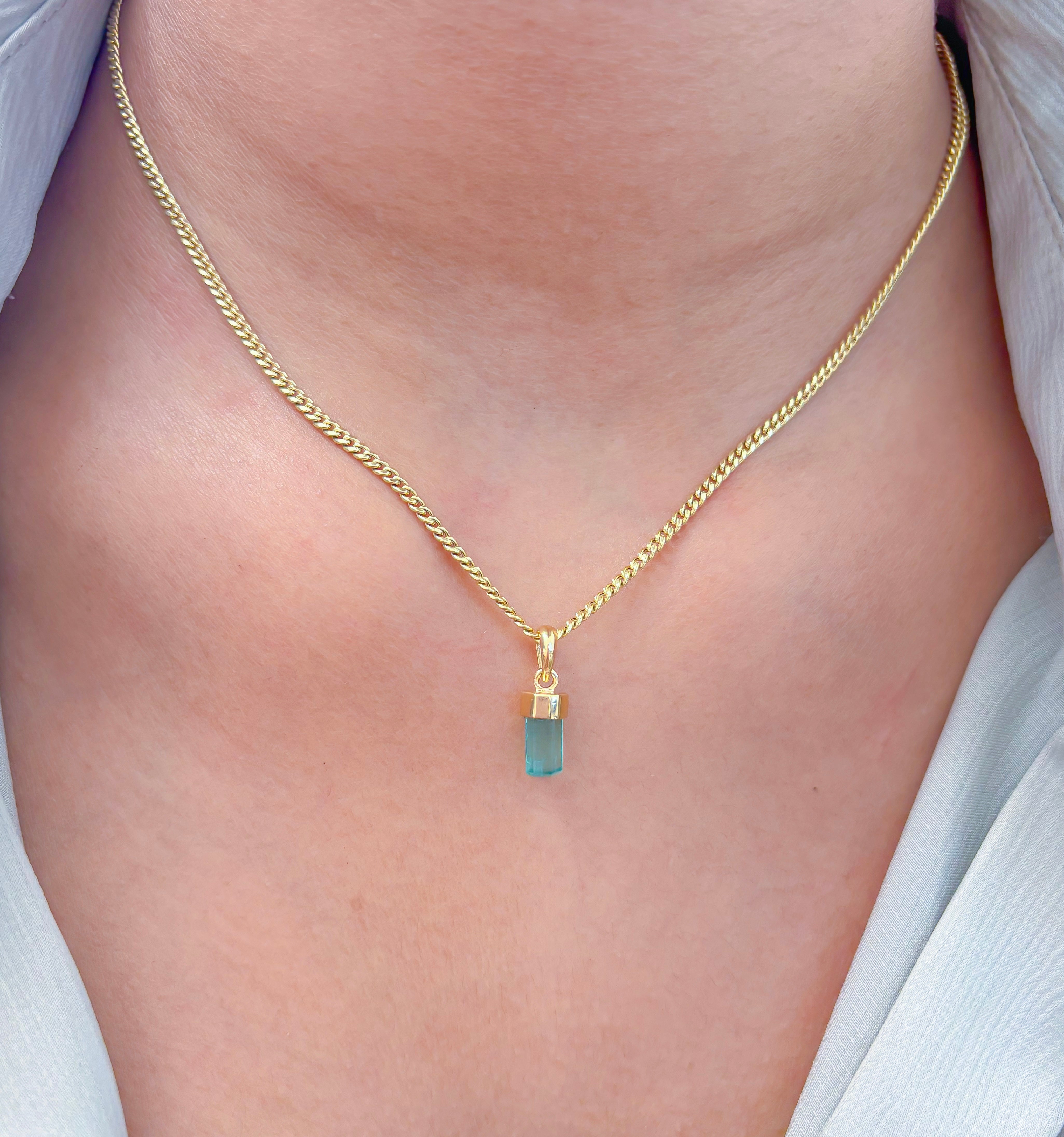 JPPD-1029/10539 Emerald Pendant | 18K