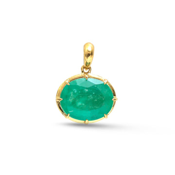 JPPD-1092/10824 Emerald Pendant | 14K