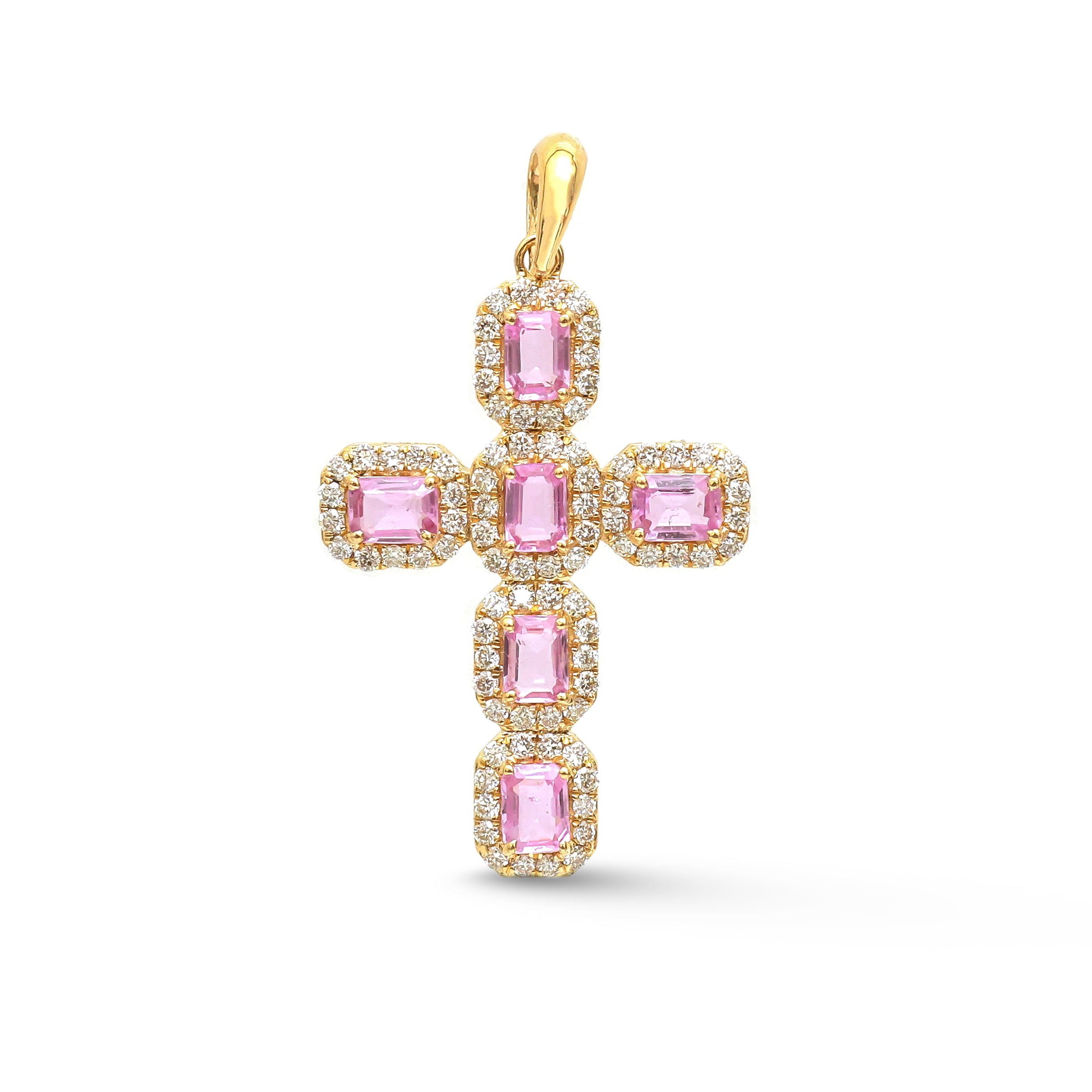 JPPD-1094/10827 Pink Sapphire Pendant | 18K