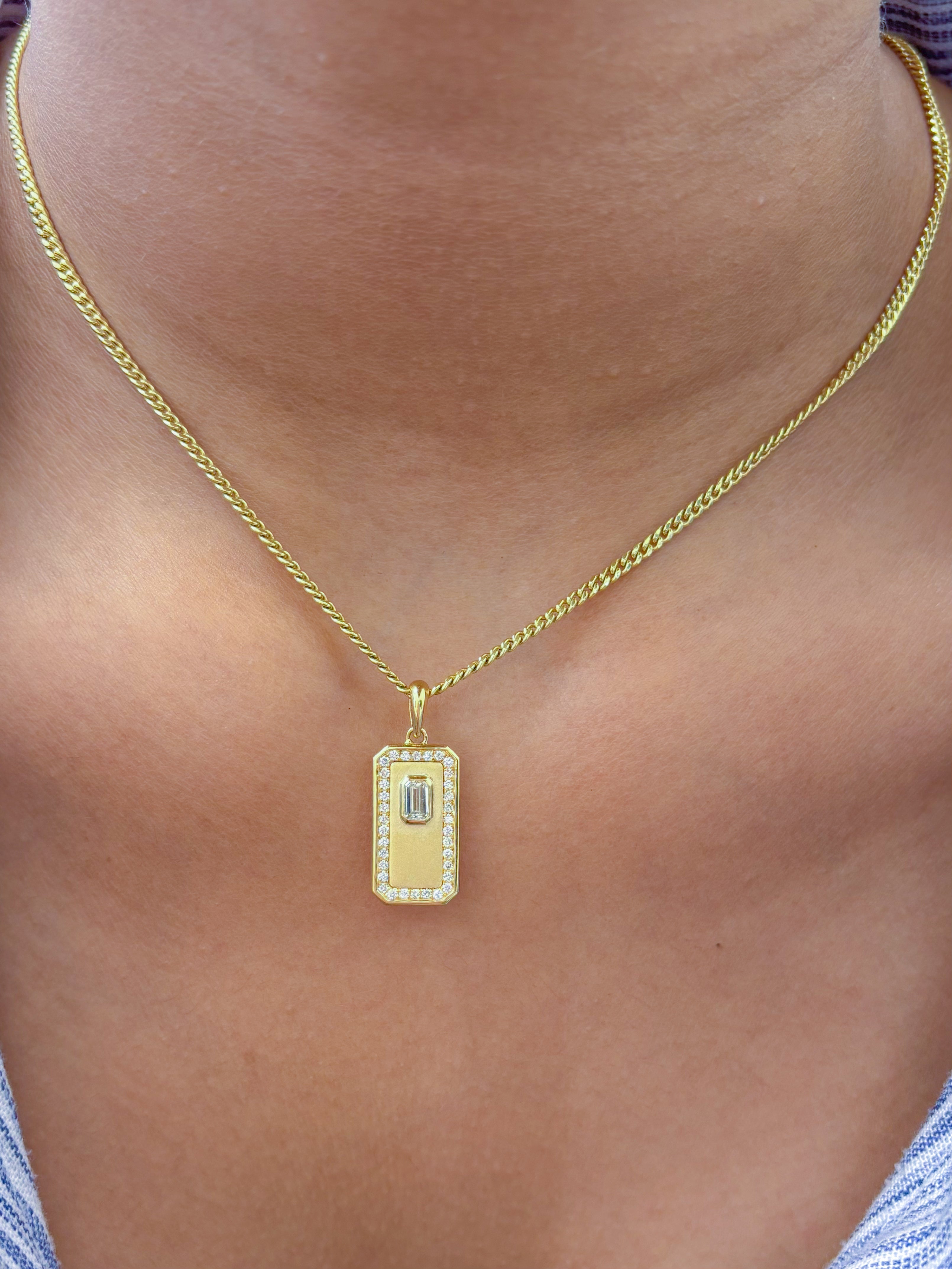 JPPD-1098/10950 Diamond Pendant | 18K