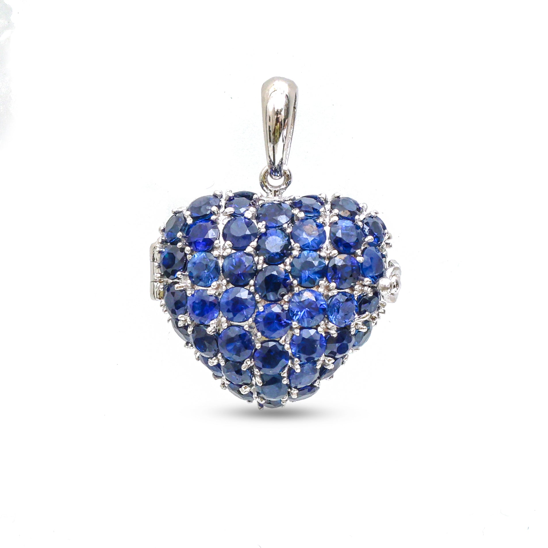 JPPD-1165/11577 Blue Sapphire Pendant | 14K