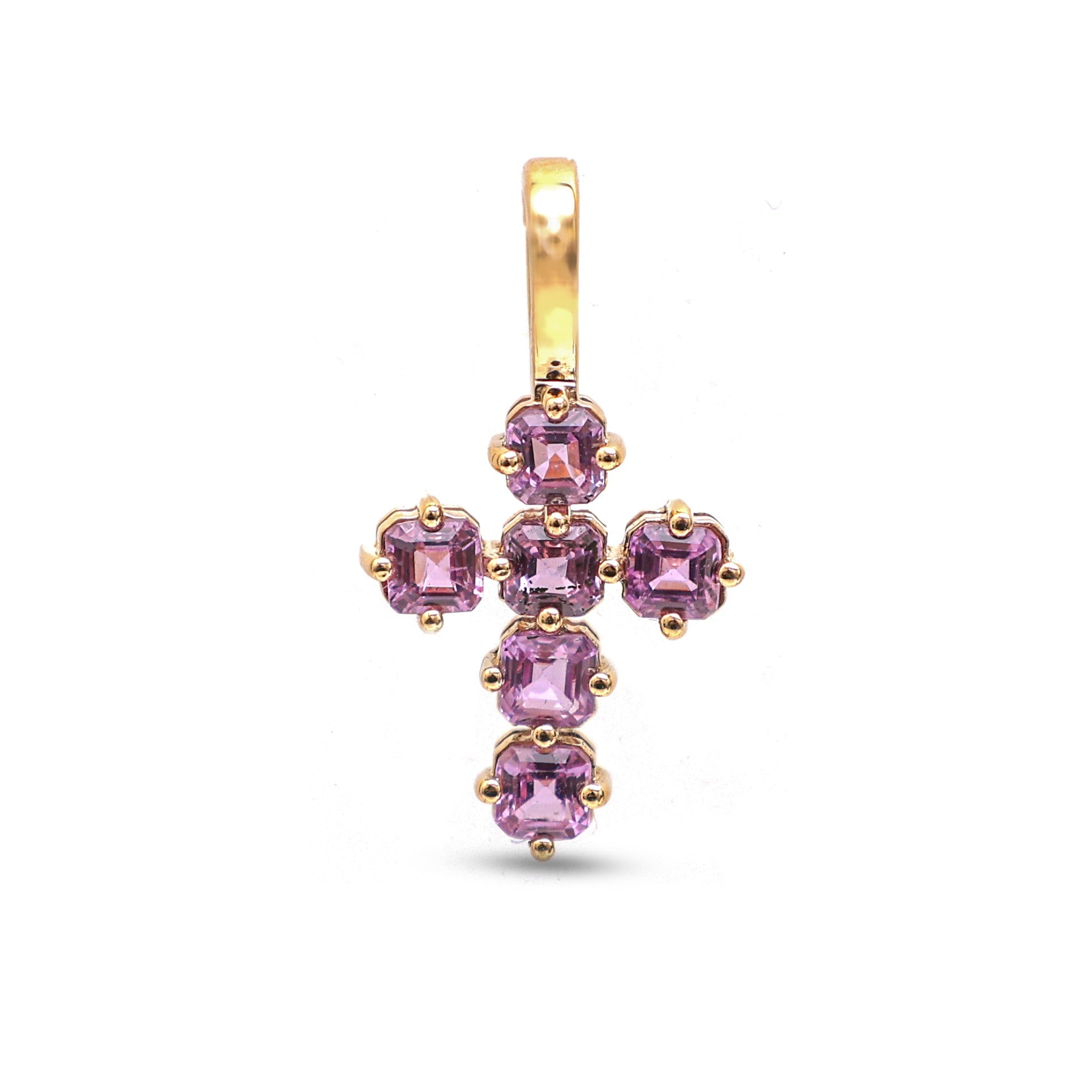 JPPD-1207/12016 Pink Sapphire Pendant | 18K