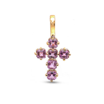 JPPD-1207/12016 Pink Sapphire Pendant | 18K