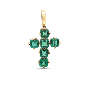JPPD-1208/12017 Emerald Pendant | 18K