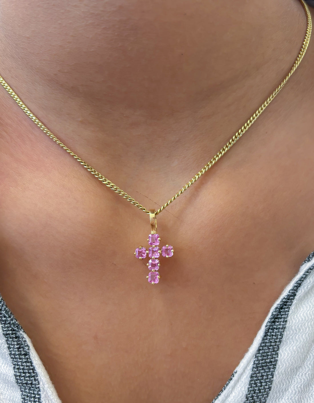 JPPD-1288/12534 Pink Sapphire Pendant | 18K