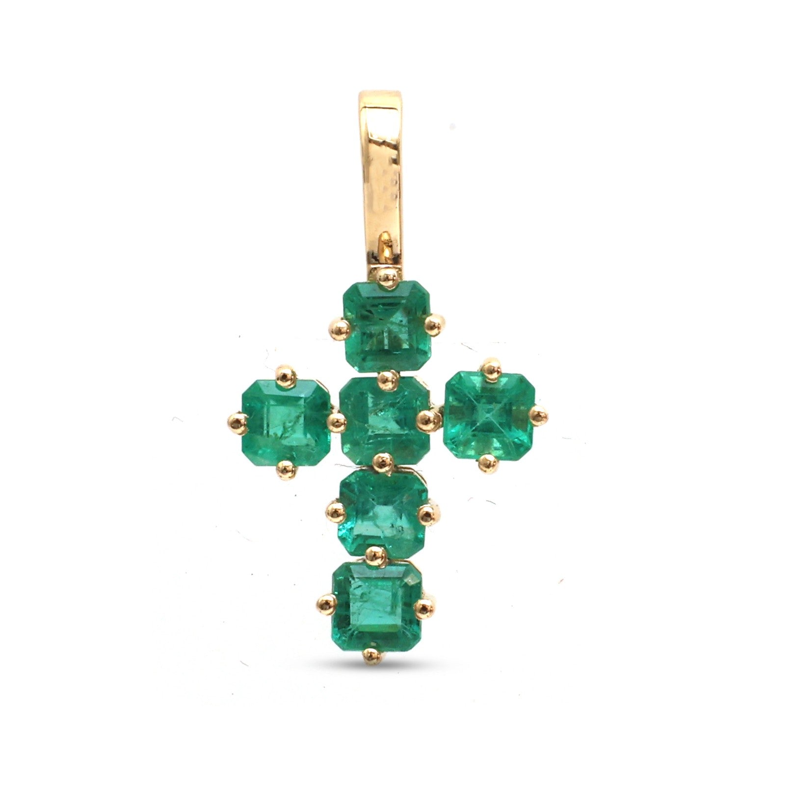JPPD-1290/12536 Emerald Pendant | 18K
