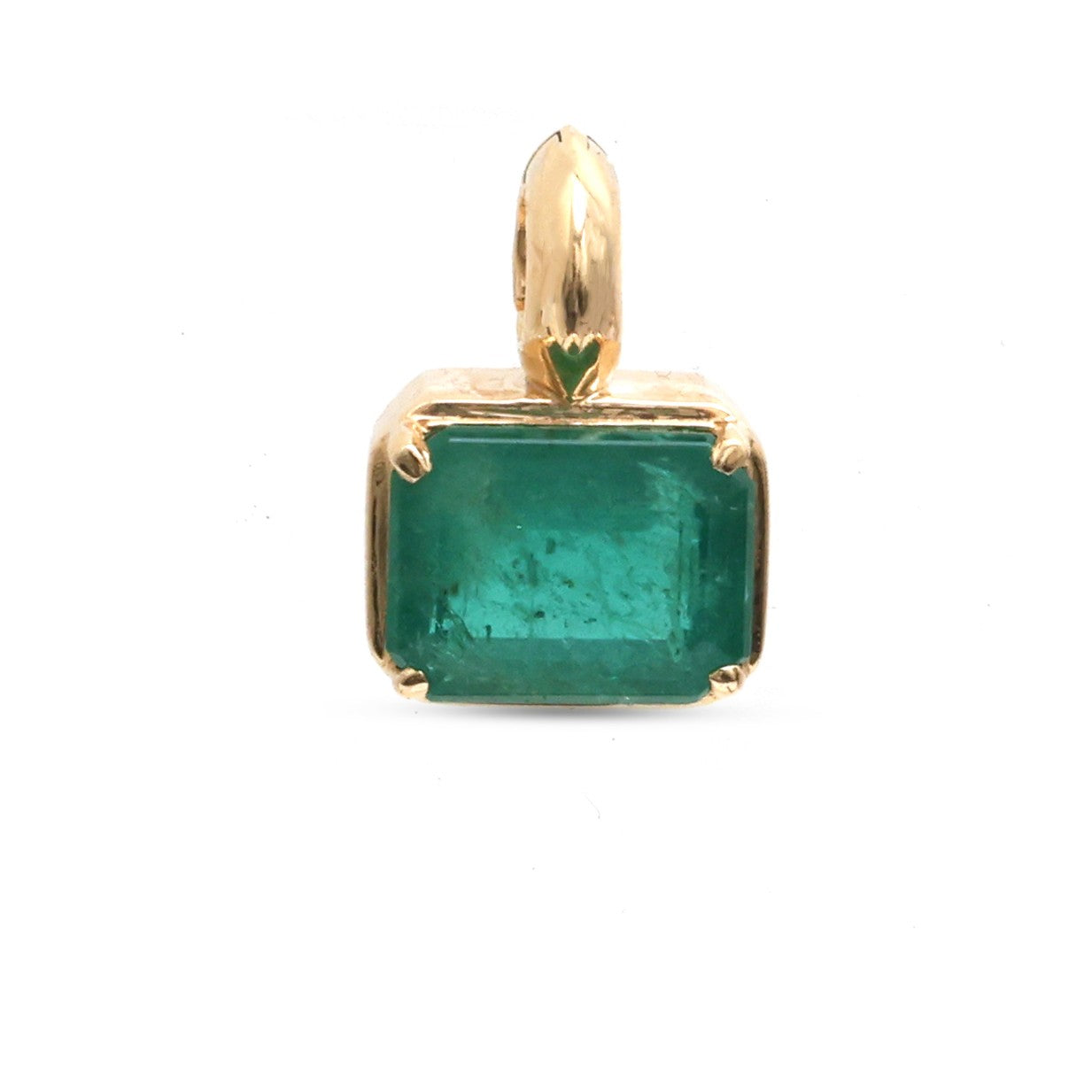 JPPD-1442/13504 Emerald Pendant | 14K