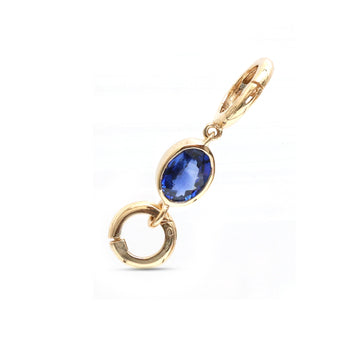 JPPD-1513/13876 Blue Sapphire Pendant | 14K