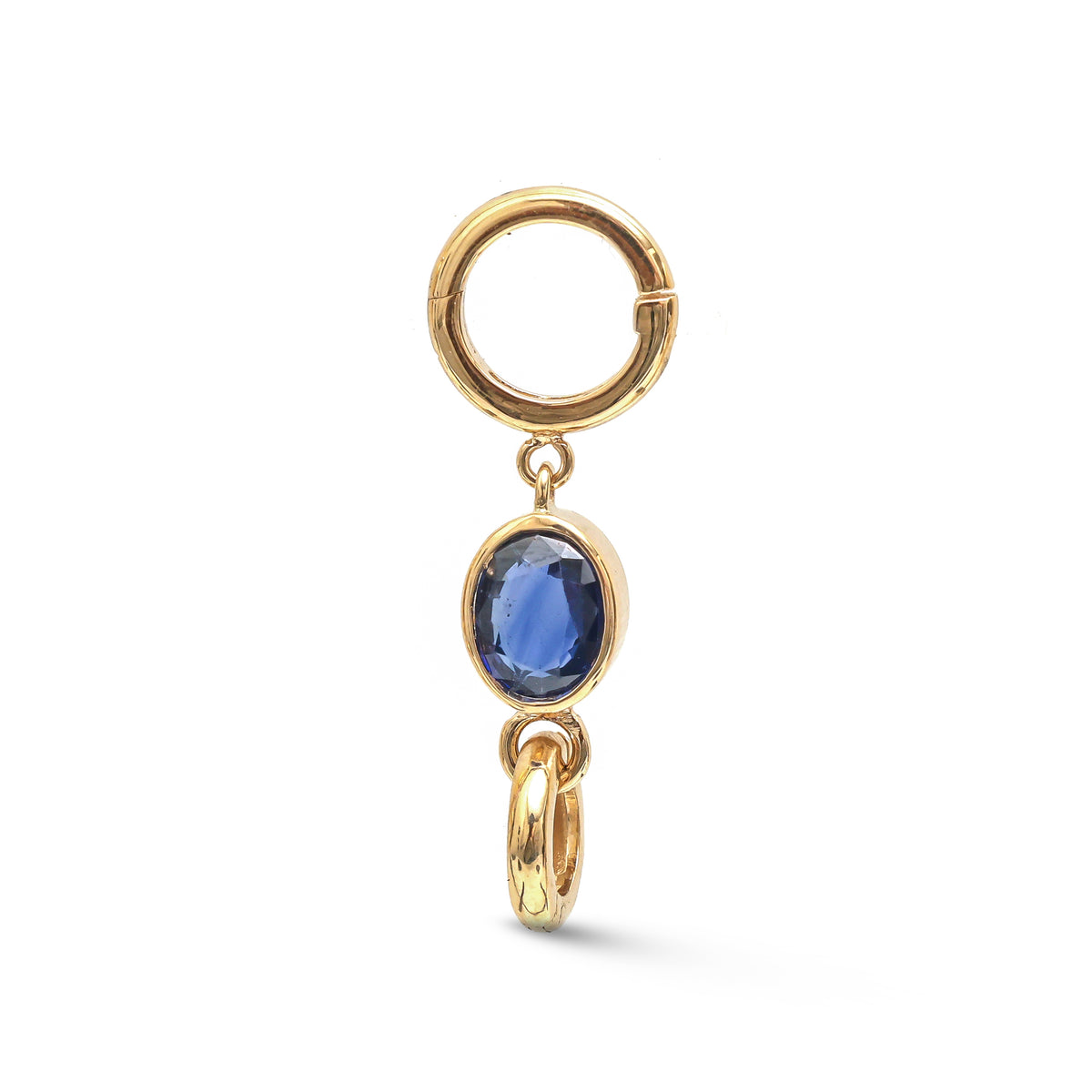 JPPD-1547/13974 Blue Sapphire Pendant | 14K