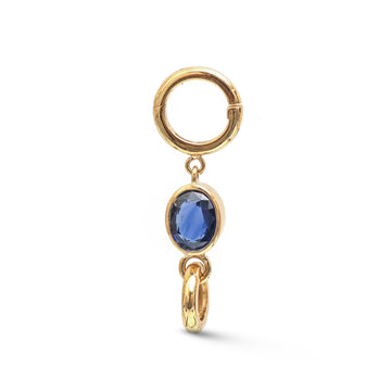 JPPD-1547/13974 Blue Sapphire Pendant | 14K