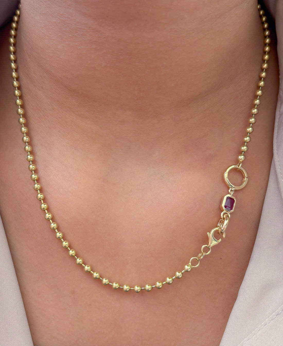 JPPD-1558/14006 Ruby Pendant | 14K