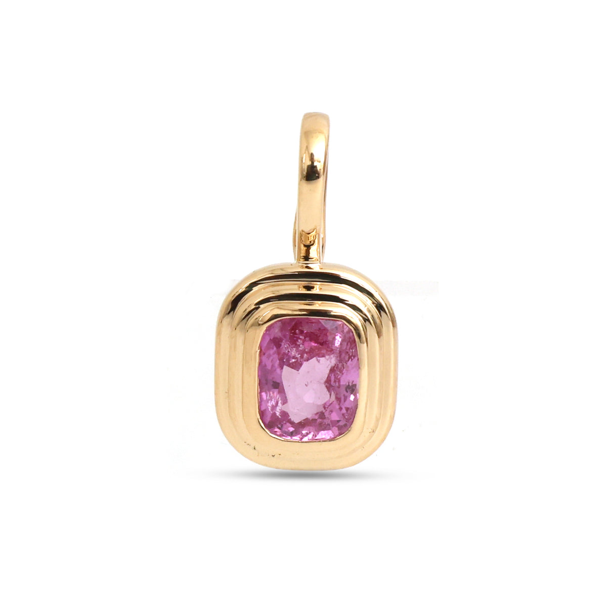 JPPD-1604/14091 Pink Sapphire Pendant | 18K