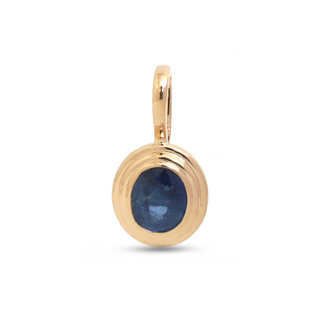 JPPD-1606/14093 Blue Sapphire Pendant | 18K