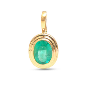 JPPD-1612/14099 Emerald Pendant | 18K