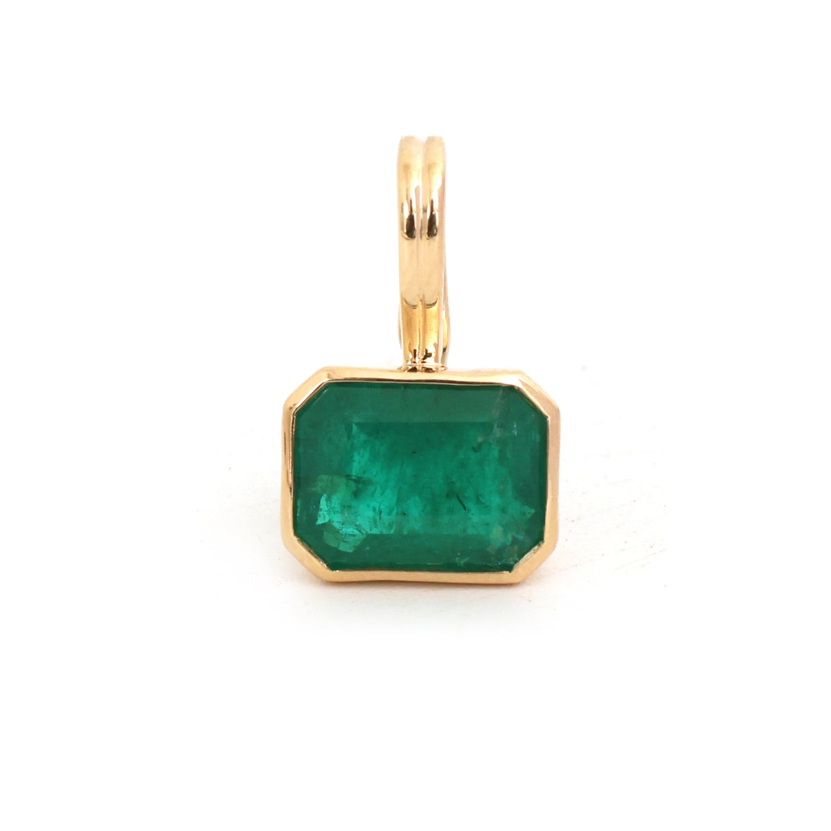 JPPD-1613/14100 Emerald Pendant | 18K