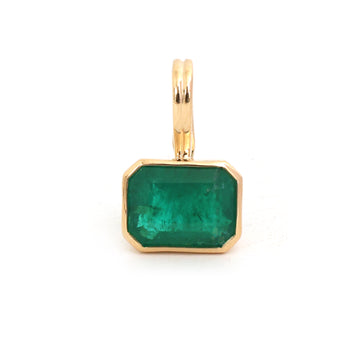 JPPD-1613/14100 Emerald Pendant | 18K