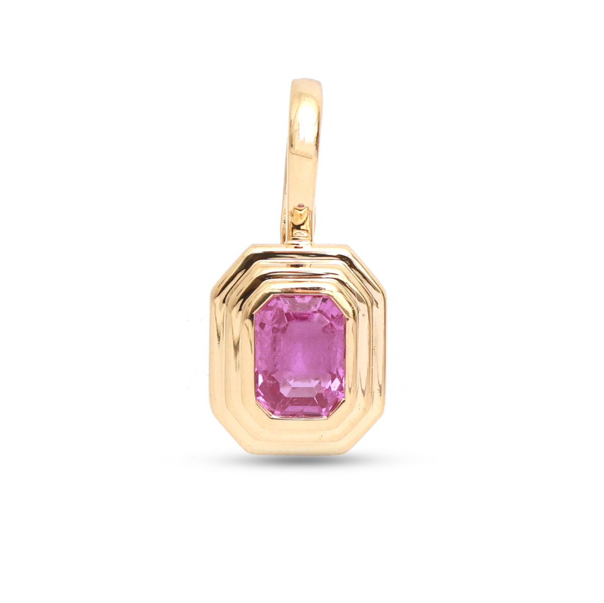 JPPD-1620/14108 Pink Sapphire Pendant | 18K