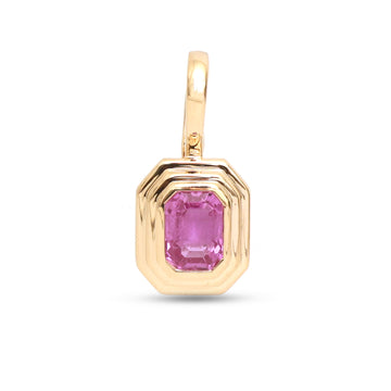 JPPD-1620/14108 Pink Sapphire Pendant | 18K