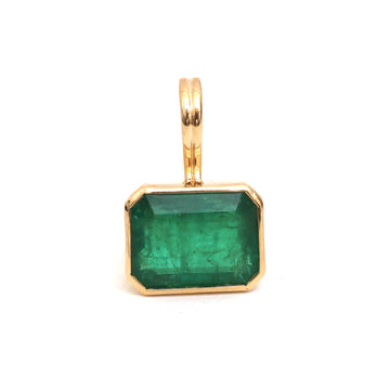 JPPD-1622/14113 Emerald Pendant | 18K