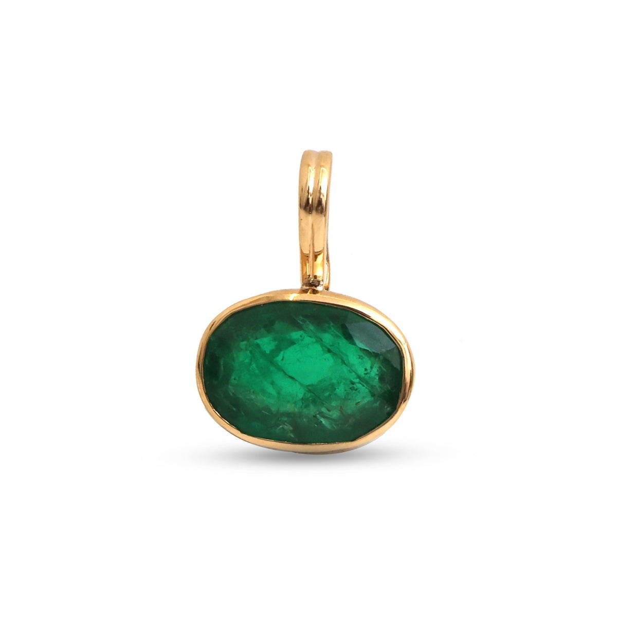 JPPD-1623/14114 Emerald Pendant | 18K
