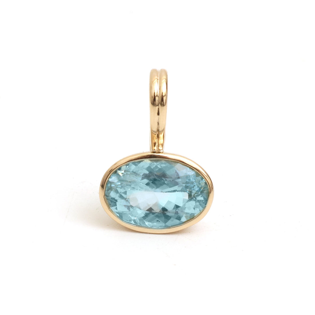 JPPD-1641/14141 Aquamarine Pendant | 14K