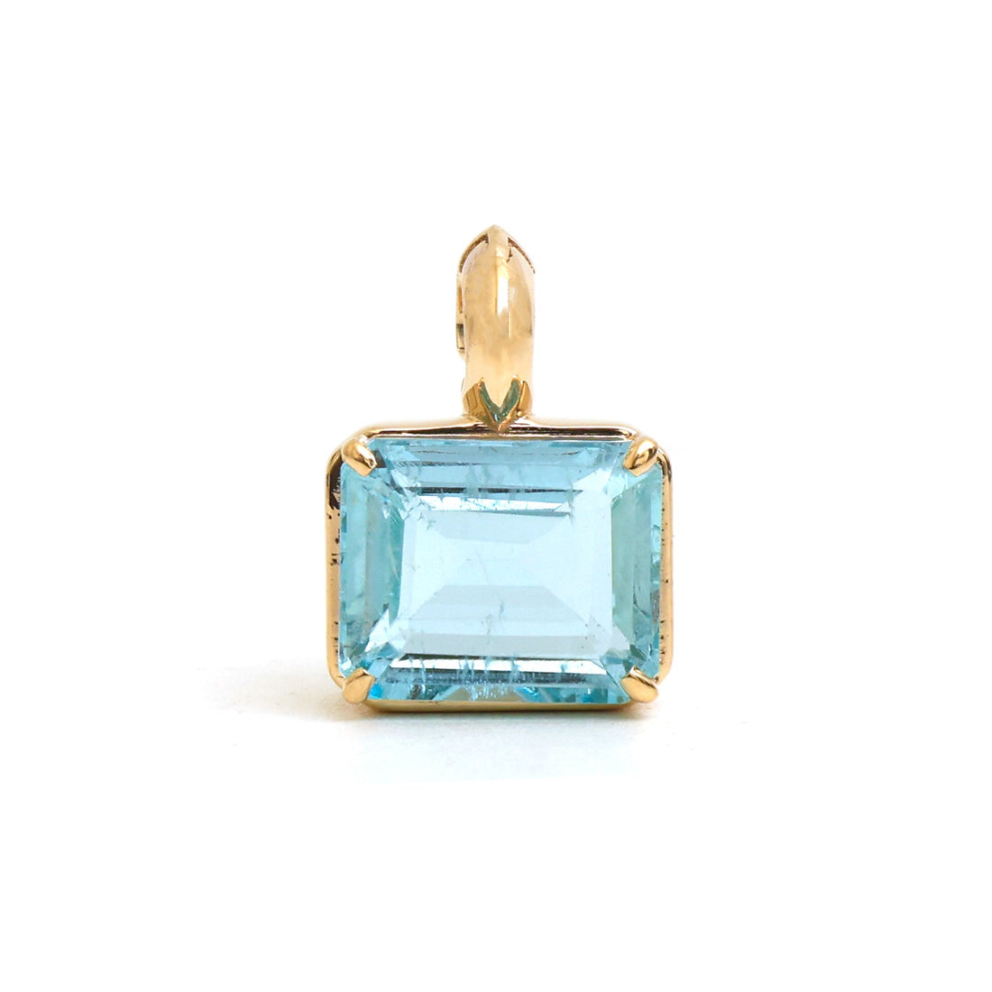 JPPD-1666/14171 Aquamarine Pendant | 14K