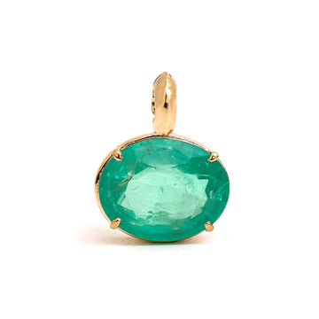 JPPD-1667/14173 Emerald Pendant | 14K