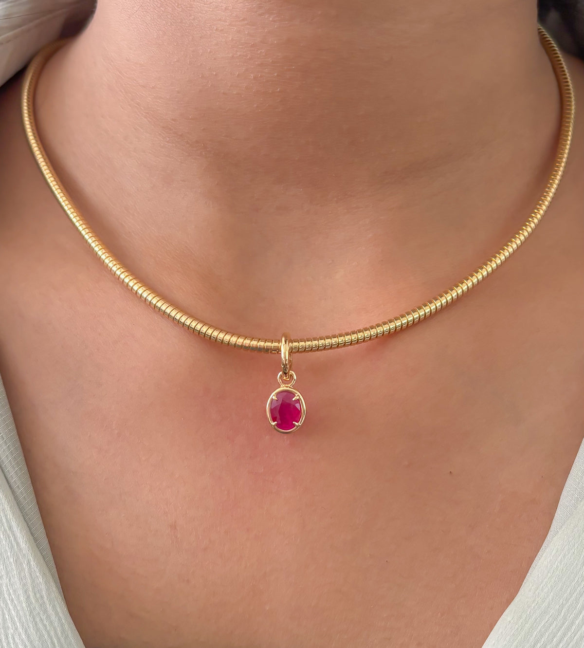 JPPD-1712/14229 Ruby Pendant | 18K