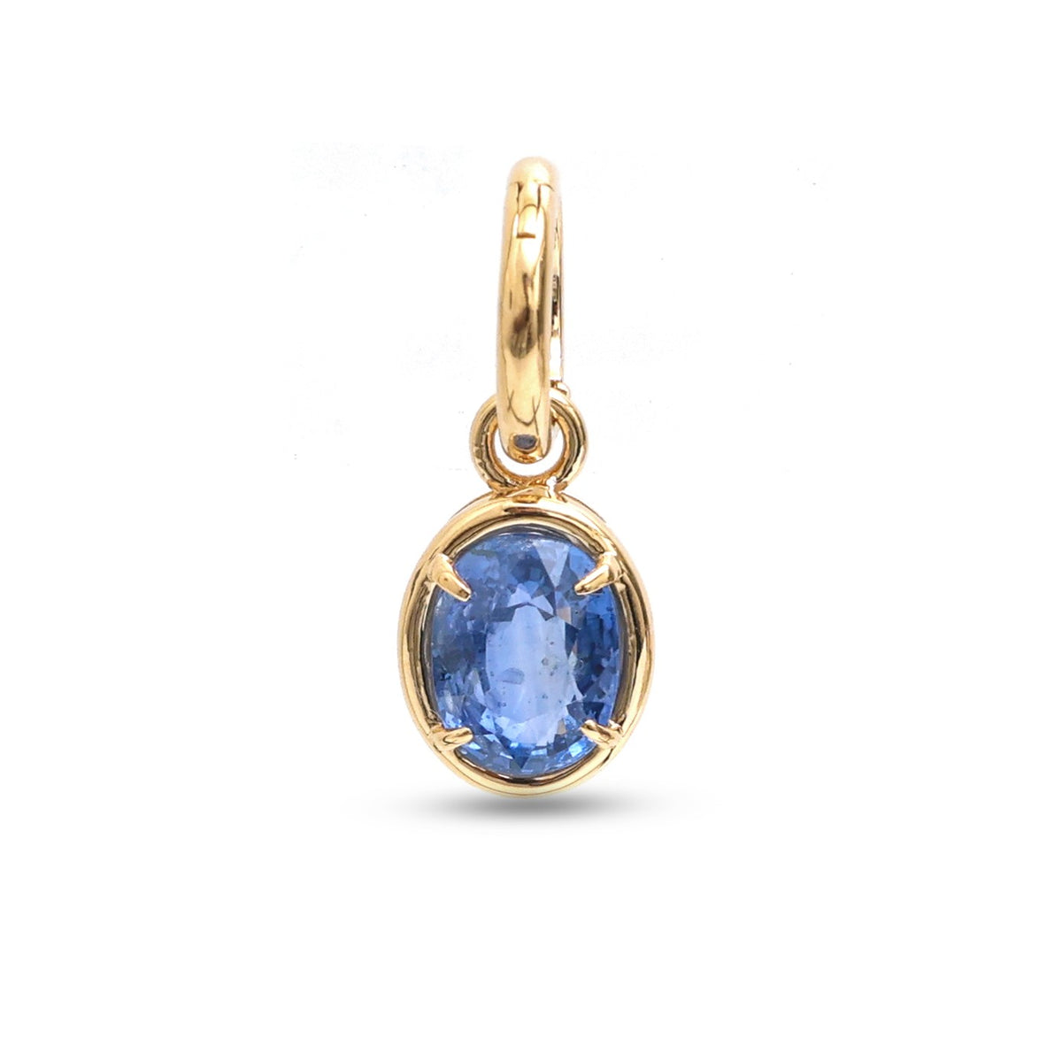 JPPD-1713/14230 Blue Sapphire Pendant | 18K