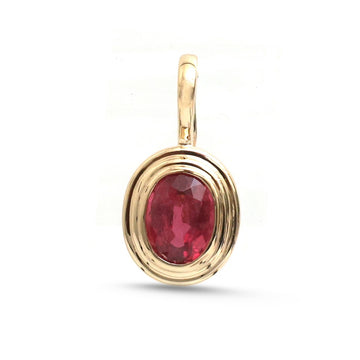 JPPD-1728/14246 Ruby Pendant | 14K