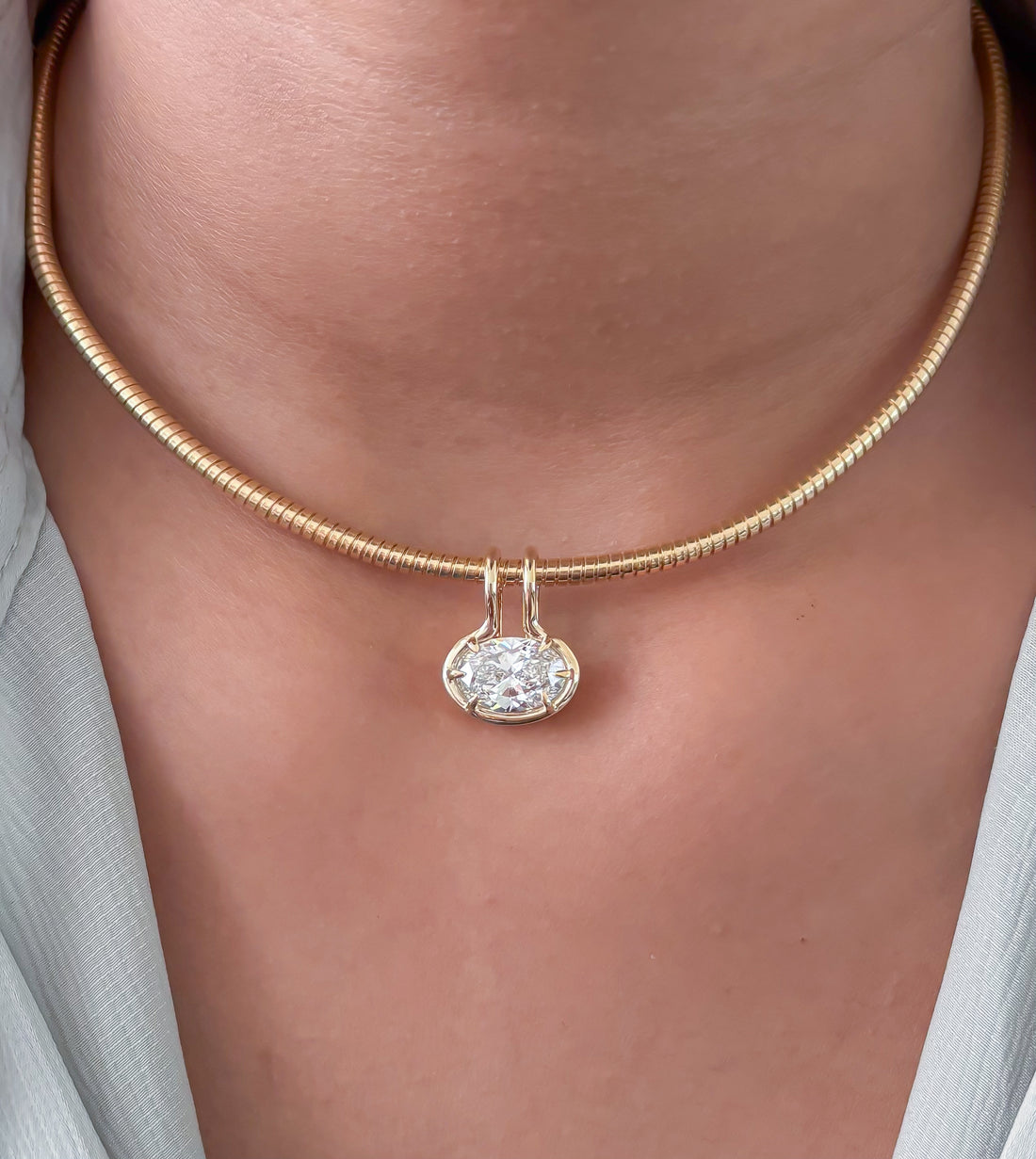 JPPD-1736/14254 Lab Grown Diamond Pendant | 14K