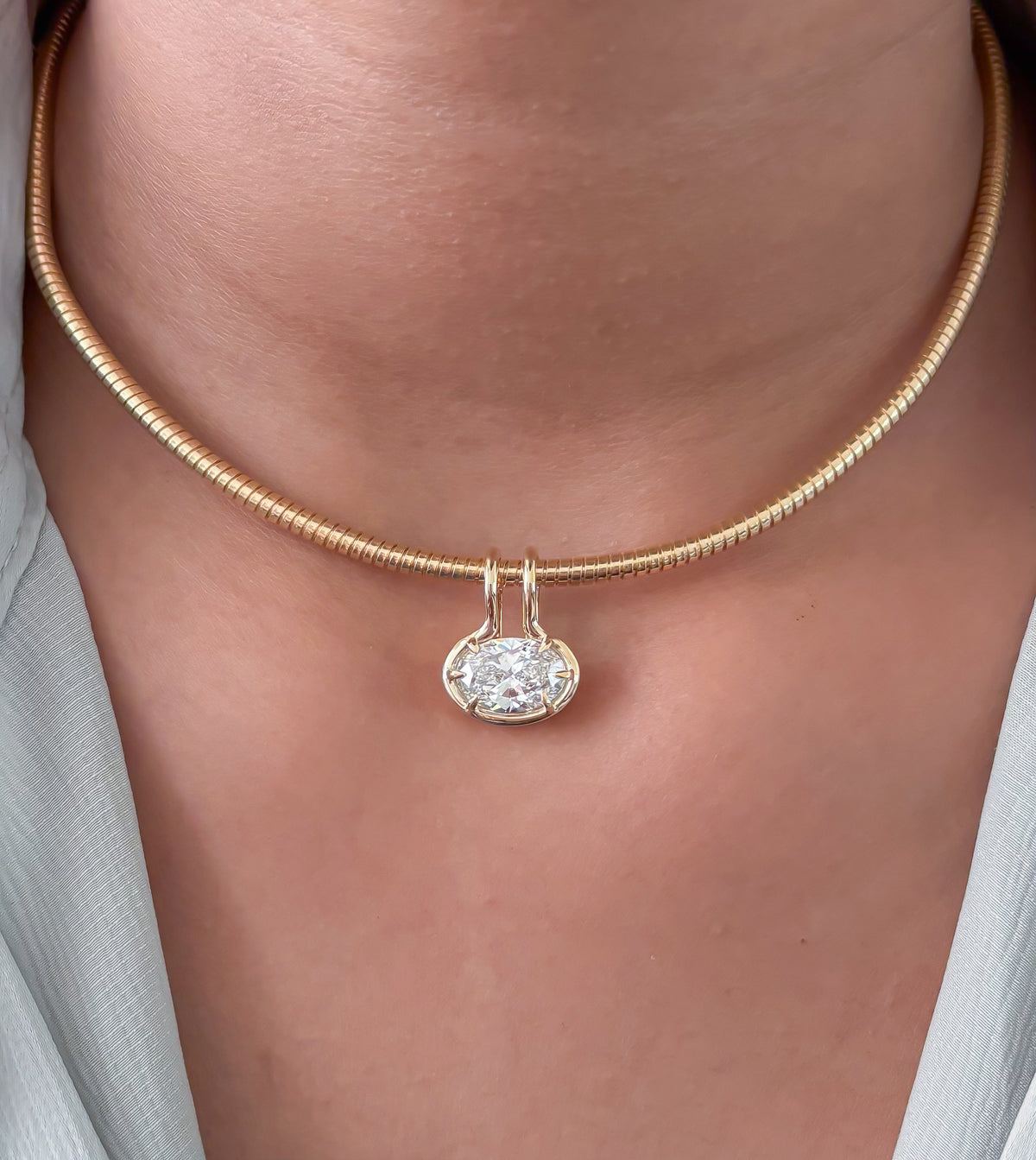 JPPD-1736/14254 Lab Grown Diamond Pendant | 14K