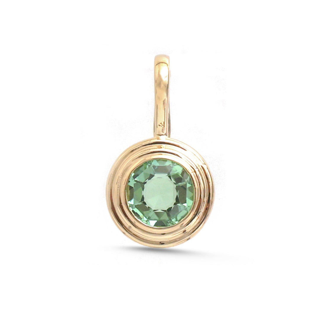 JPPD-1749/14267 Tourmaline Mix Pendant | 14K