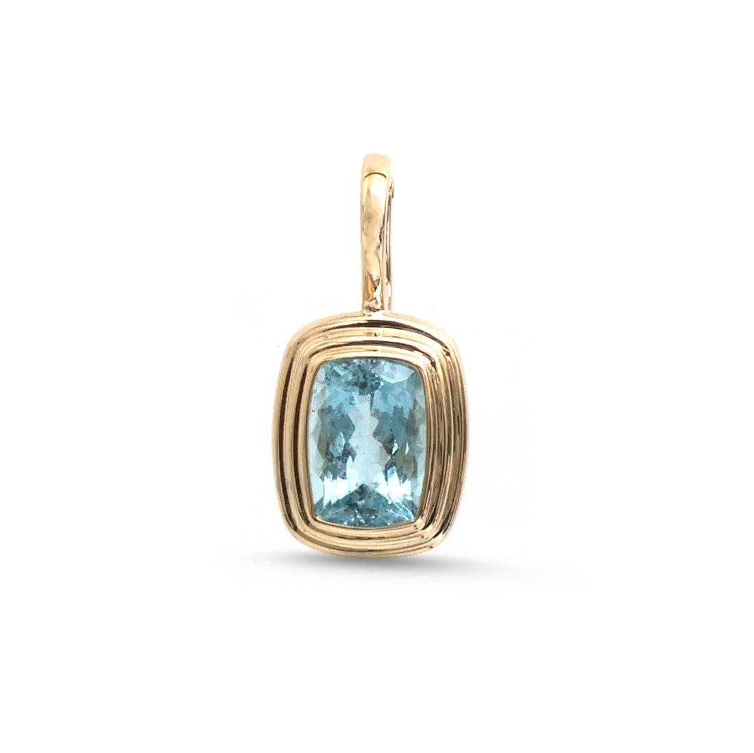 JPPD-1753/14271 Aquamarine Pendant | 14K