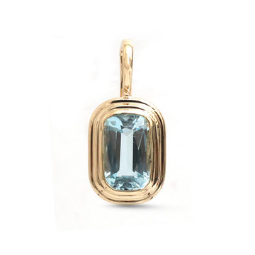 JPPD-1754/14272 Aquamarine Pendant | 14K