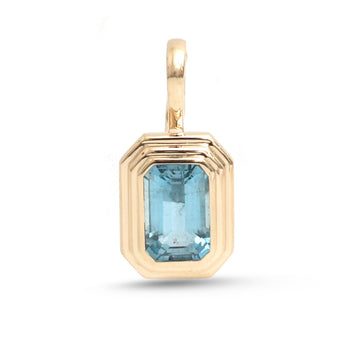 JPPD-1755/14273 Aquamarine Pendant | 14K