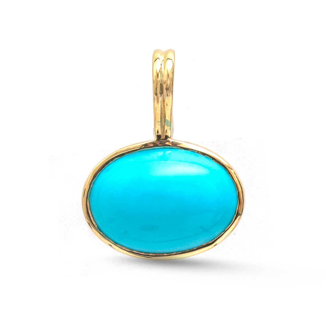 JPPD-1761/14300 Turquoise Pendant | 14K