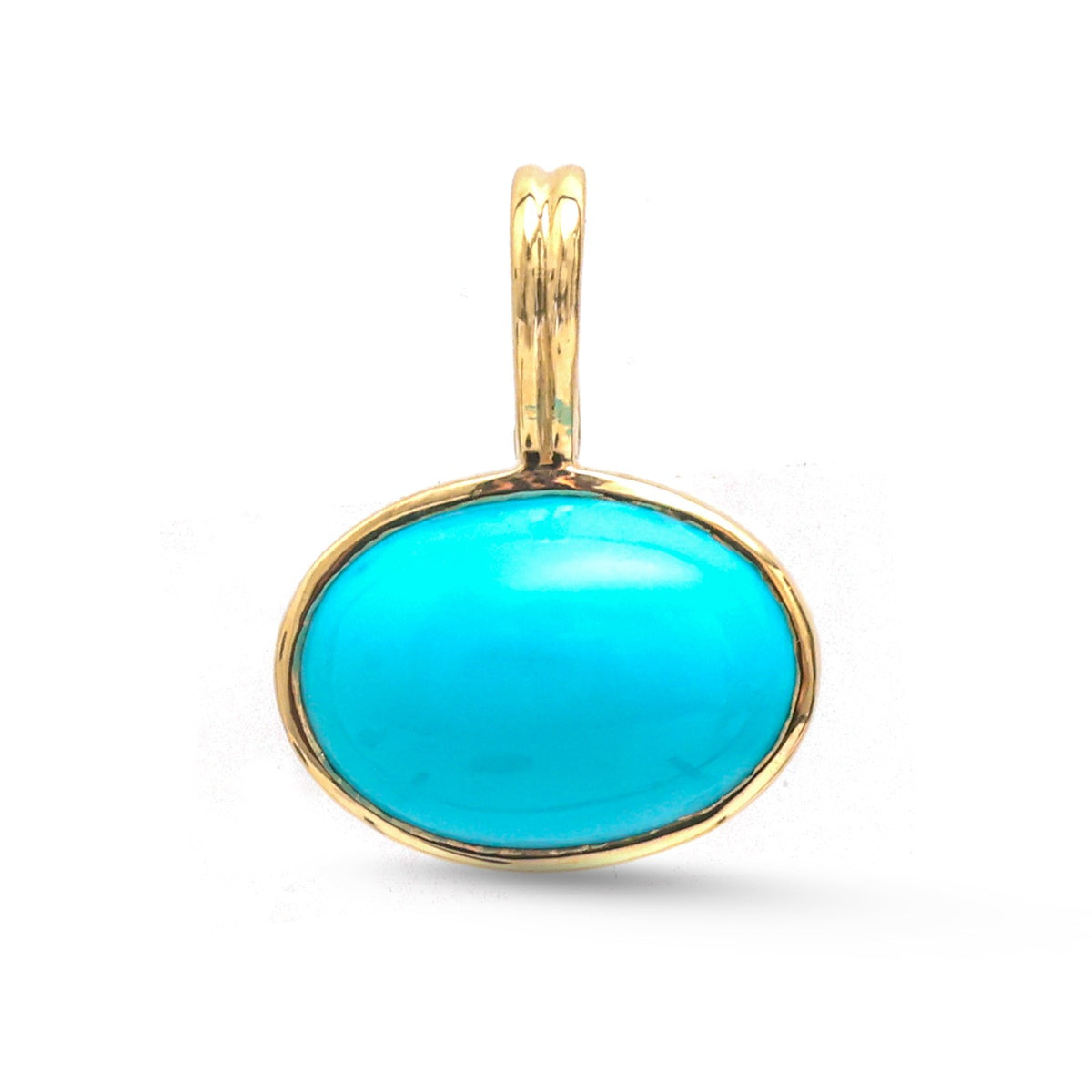 JPPD-1761/14300 Turquoise Pendant | 14K