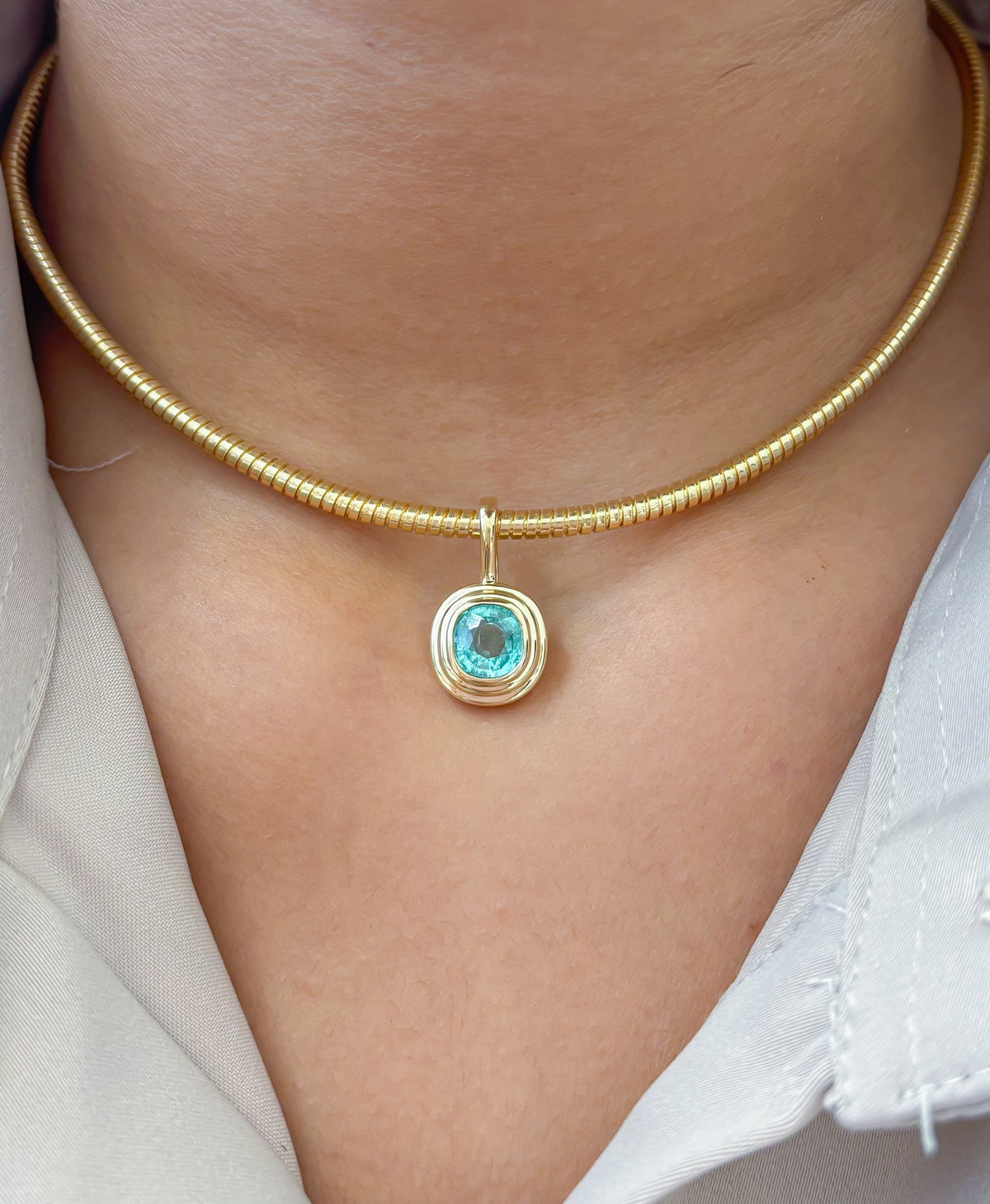 JPPD-1762/14301 Emerald Pendant | 14K
