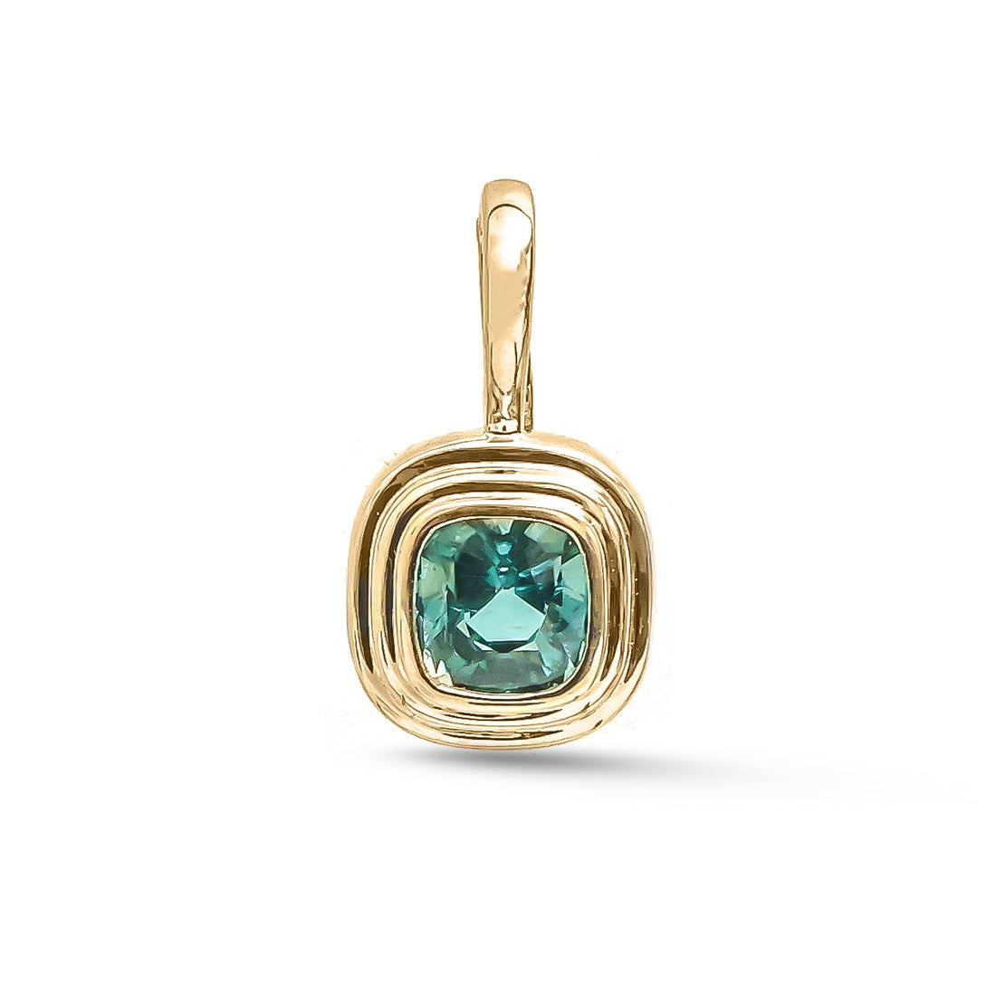 JPPD-1765/14304 Tourmaline Mix Pendant | 14K
