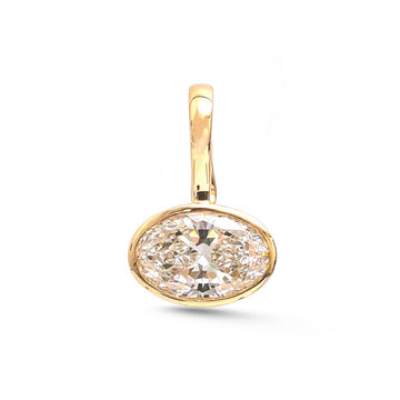 JPPD-1768/14307 Lab Grown Diamond Pendant | 14K