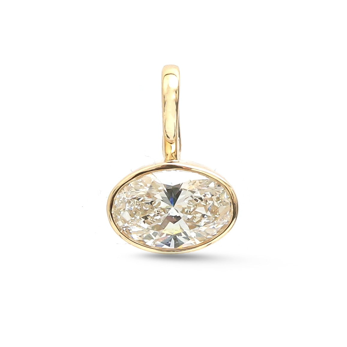 JPPD-1769/14308 Lab Grown Diamond Pendant | 14K
