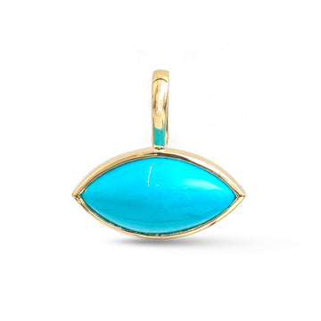 JPPD-1772/14311 Turquoise Pendant | 14K