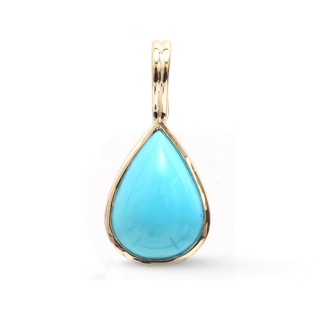 JPPD-1774/14313 Turquoise Pendant | 14K