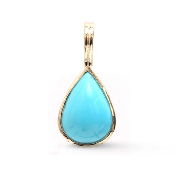 JPPD-1774/14313 Turquoise Pendant | 14K
