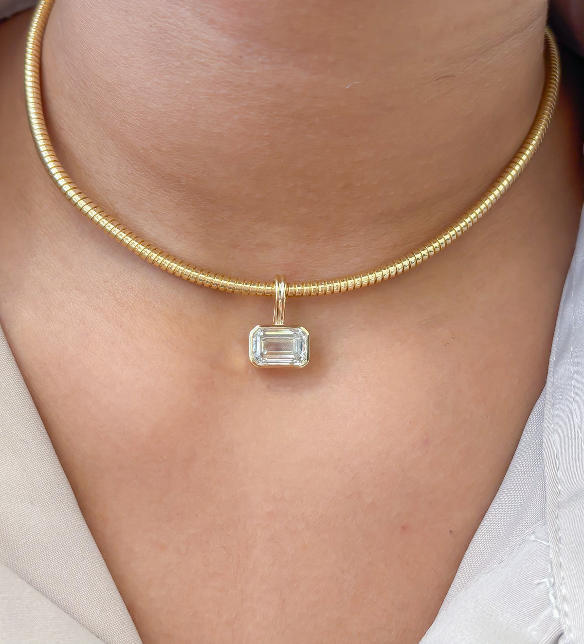 JPPD-1776/14315 Lab Grown Diamond Pendant | 14K