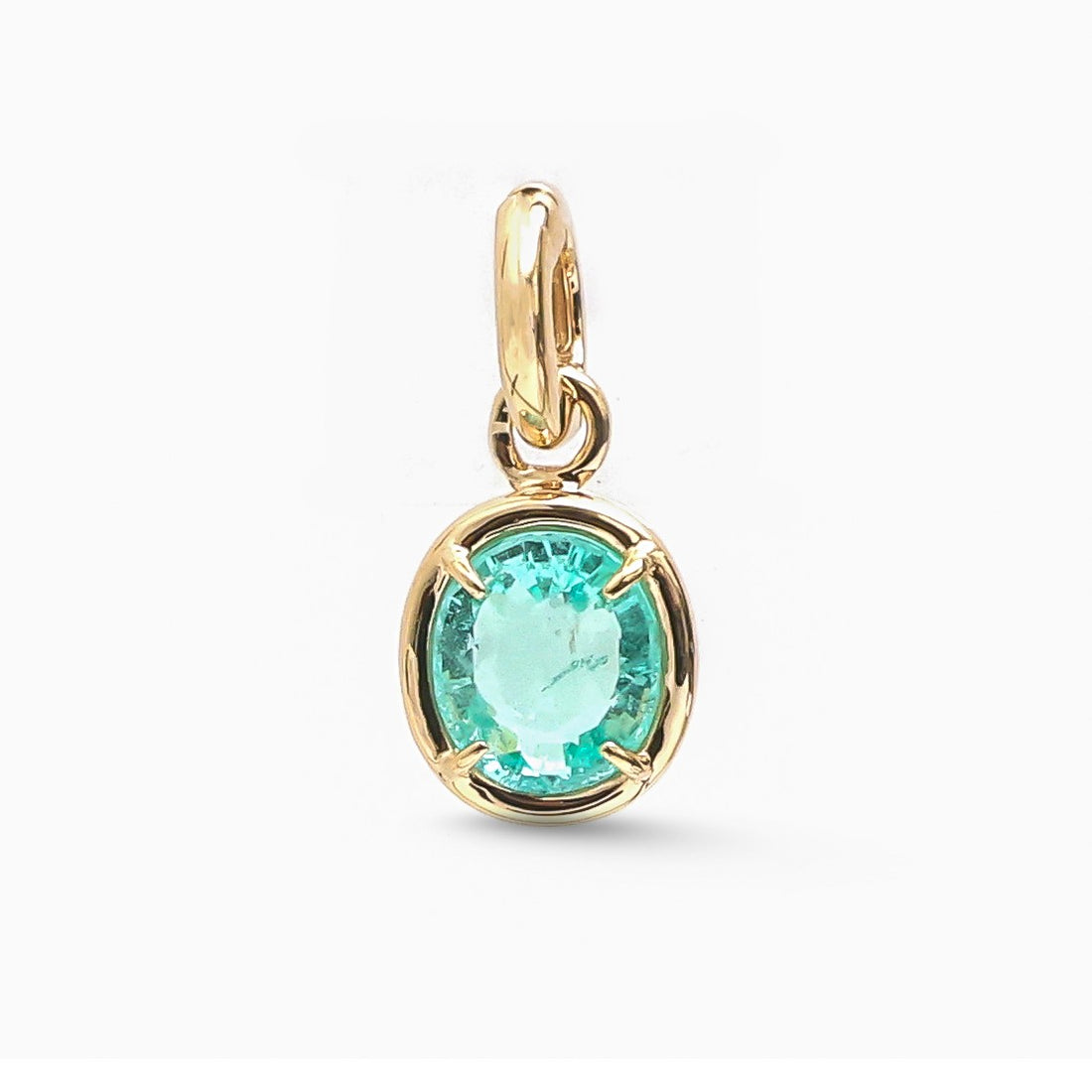 JPPD-1777/14316 Emerald Pendant | 14K
