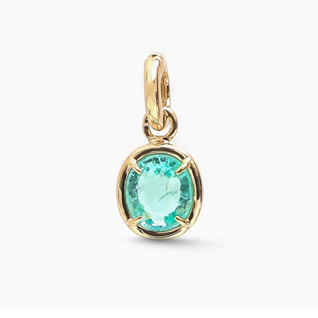 JPPD-1777/14316 Emerald Pendant | 14K